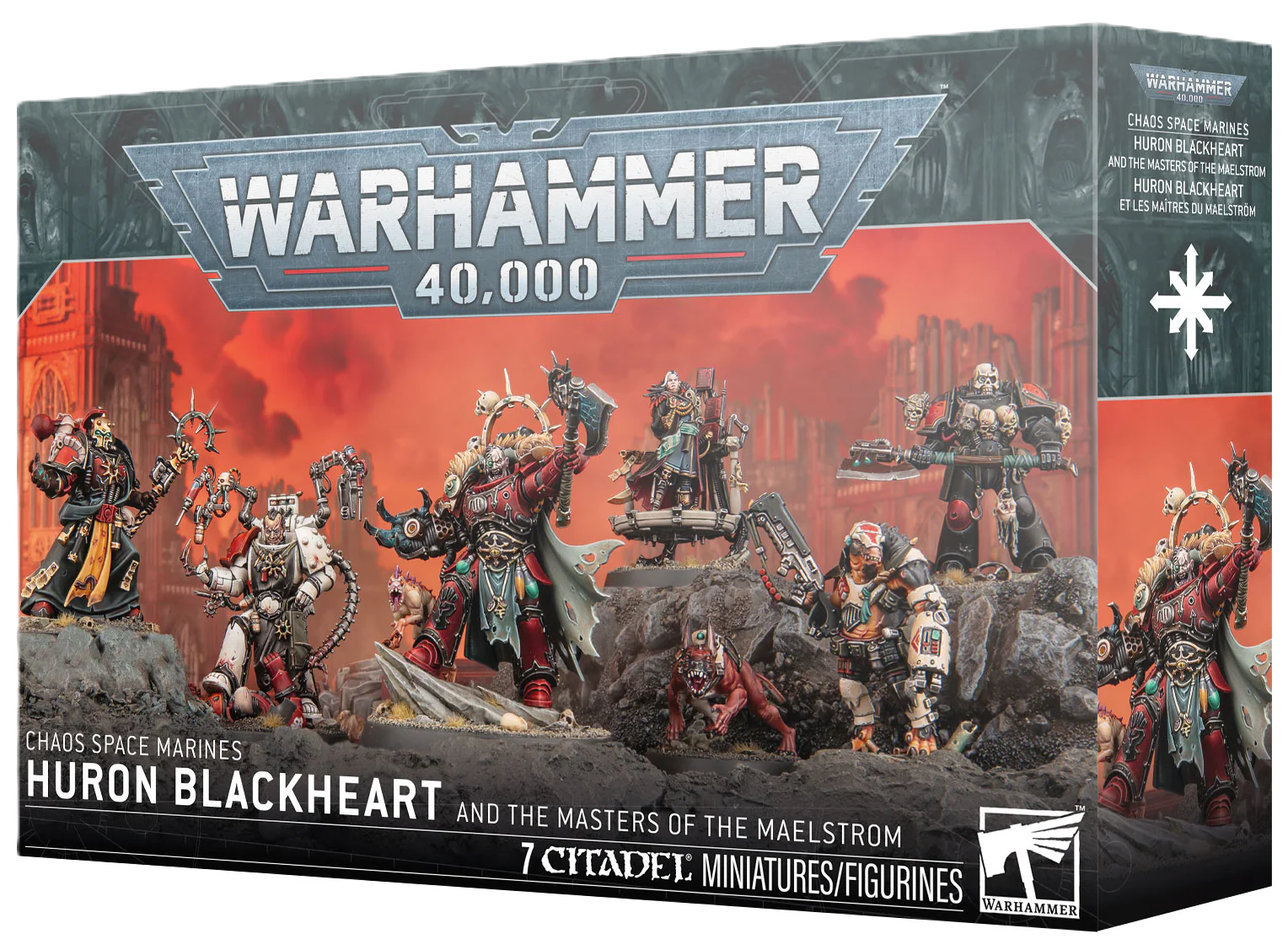 43-110 Chaos Space Marines: Huron Blackheart