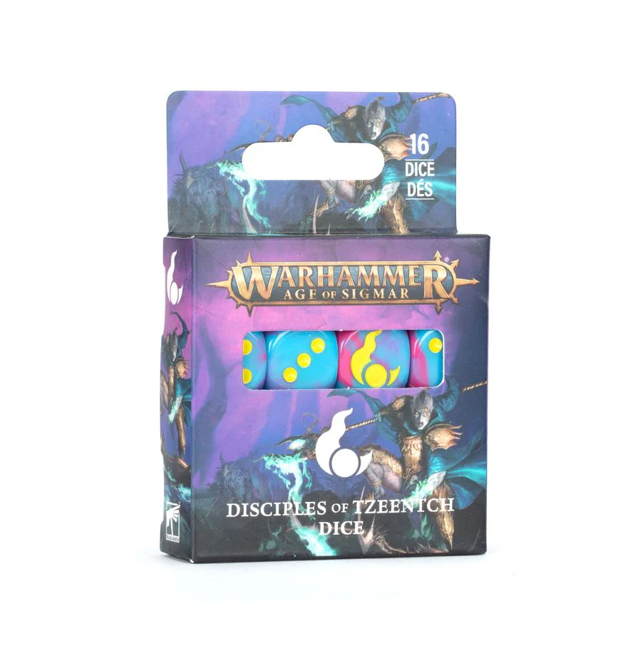 87-61 Age of Sigmar: Disciples Of Tzeentch Dice