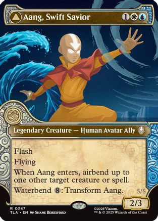 Aang, Swift Savior (Showcase)  [Avatar: The Last Airbender]