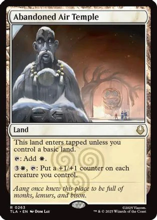 Abandoned Air Temple  [Avatar: The Last Airbender] Foil