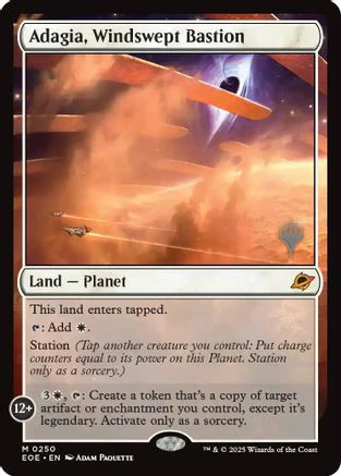 Adagia, Windswept Bastion  [Promo Pack: Edge of Eternities]