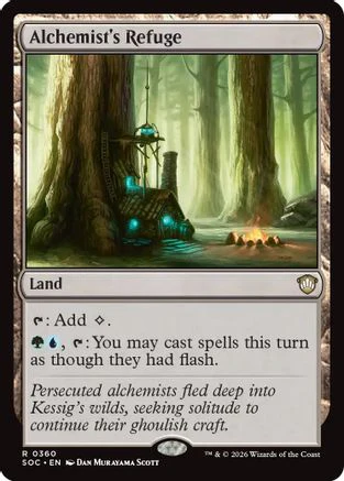 Alchemist's Refuge  [Commander: Secrets of Strixhaven]