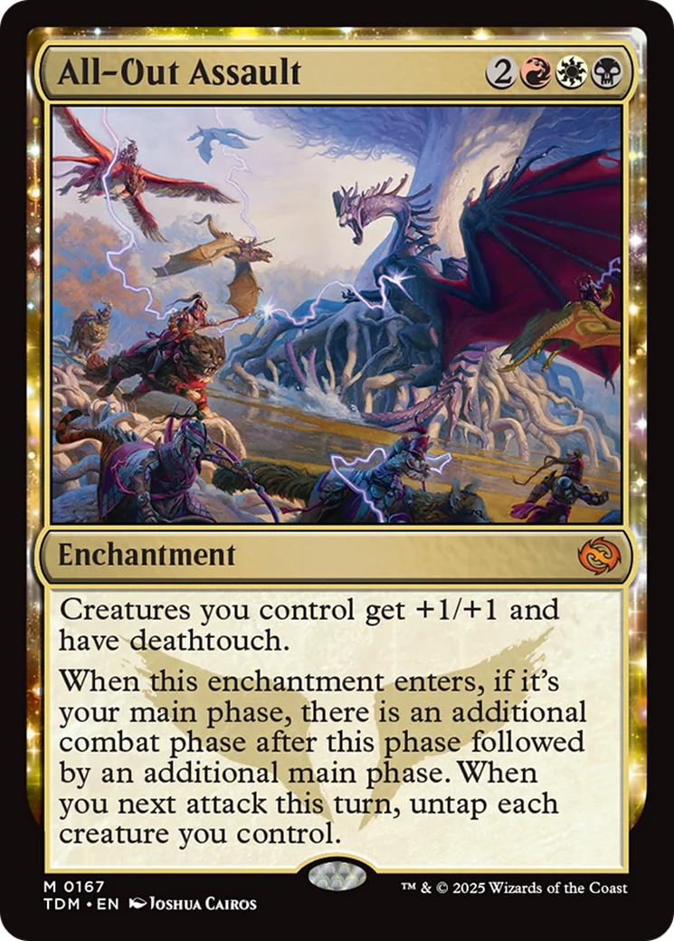 All-Out Assault [Tarkir: Dragonstorm] Foil