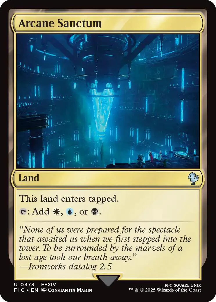 Arcane Sanctum (Surge Foil) [FINAL FANTASY Commander]