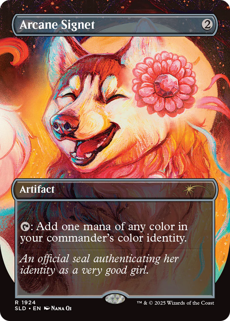 Arcane Signet (1924) (Rainbow Foil) [Secret Lair Drop Series]