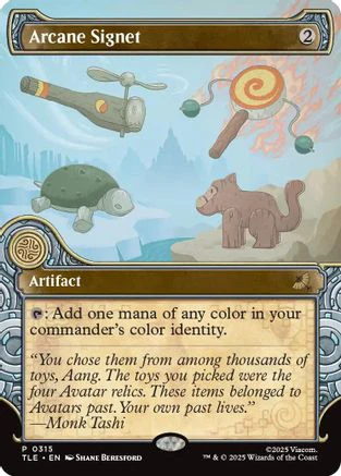 Arcane Signet (Showcase)  [Avatar: The Last Airbender: Eternal-Legal]