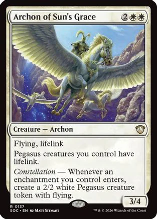 Archon of Sun's Grace  [Commander: Secrets of Strixhaven]