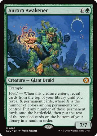 Aurora Awakener  [Lorwyn Eclipsed] Foil