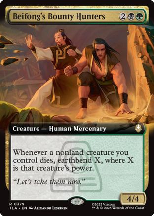 Beifong's Bounty Hunters (Extended Art)  [Avatar: The Last Airbender] Foil