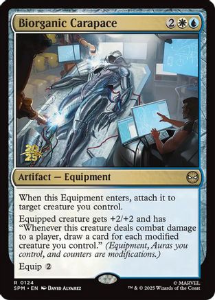 Biorganic Carapace  [Prerelease Cards] Foil