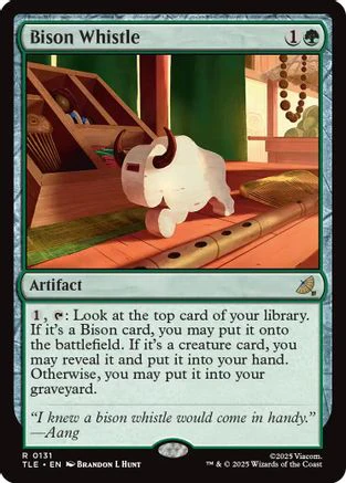 Bison Whistle  [Avatar: The Last Airbender: Eternal-Legal]
