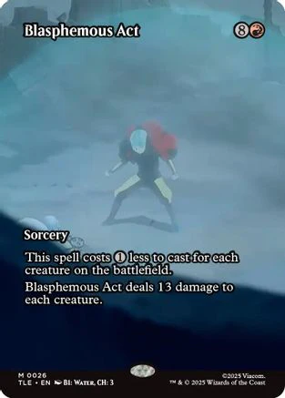 Blasphemous Act (Borderless)  [Avatar: The Last Airbender: Eternal-Legal]