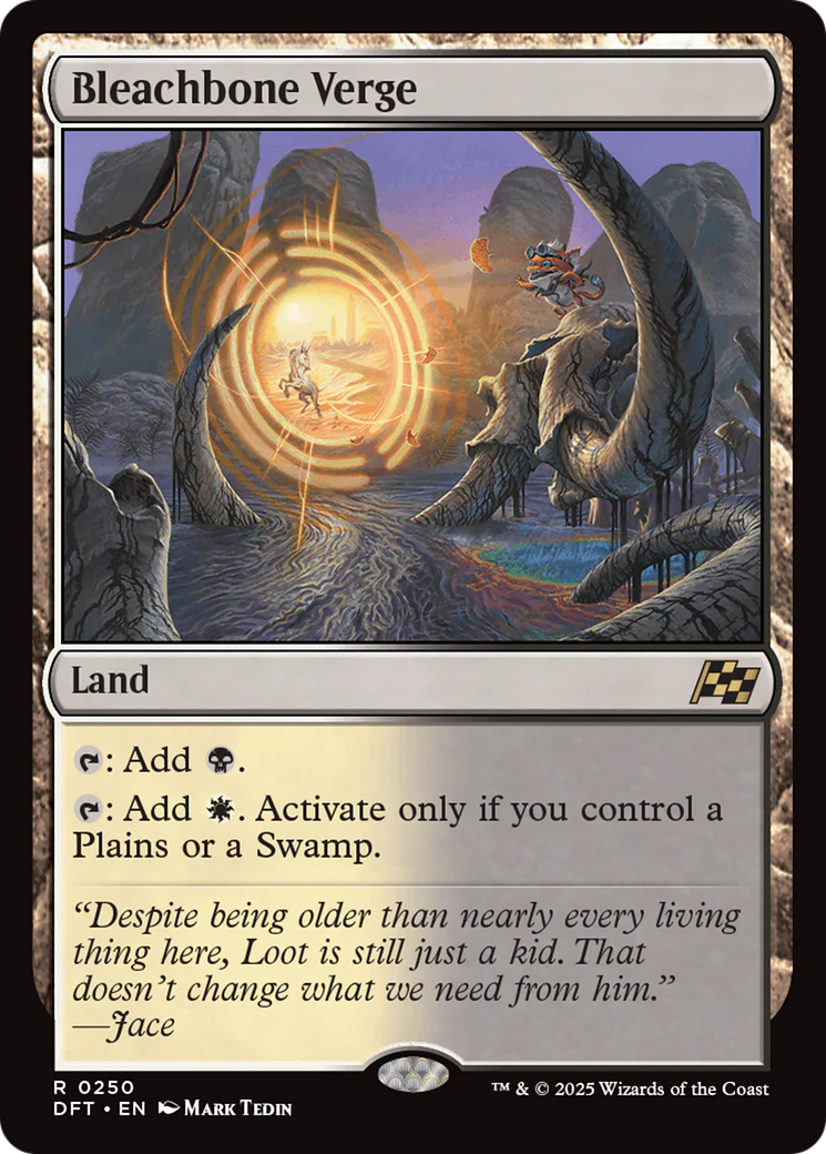 Bleachbone Verge [Aetherdrift] Foil