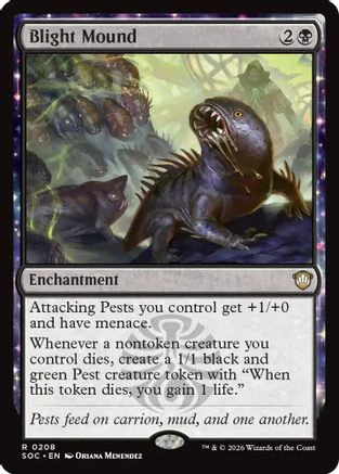 Blight Mound  [Commander: Secrets of Strixhaven]