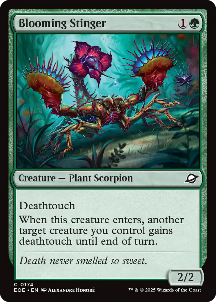 Blooming Stinger [Edge of Eternities] Foil