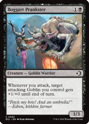 Boggart Prankster  [Lorwyn Eclipsed] Foil