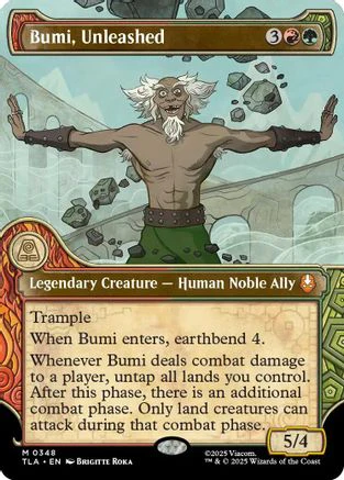 Bumi, Unleashed (Showcase)  [Avatar: The Last Airbender] Foil