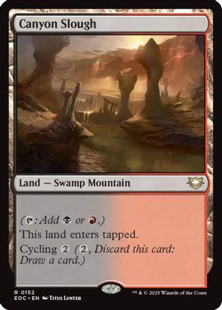 Canyon Slough  [Commander: Edge of Eternities]