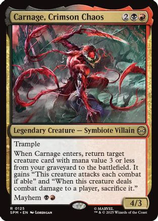 Carnage, Crimson Chaos  [Marvel's Spider-Man]