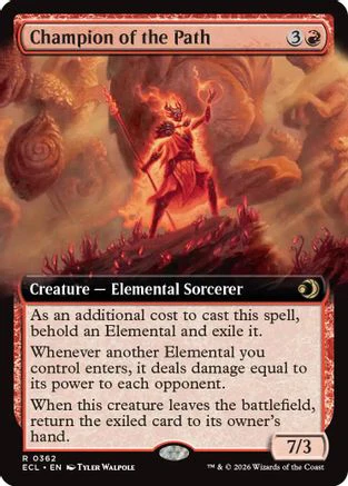 Champion of the Path (Extended Art)  [Lorwyn Eclipsed]