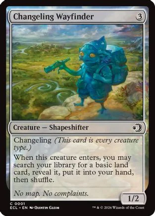 Changeling Wayfinder  [Lorwyn Eclipsed]