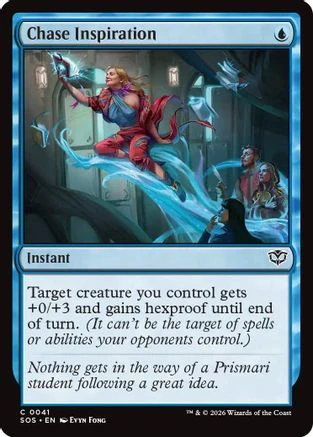 Chase Inspiration  [Secrets of Strixhaven] Foil