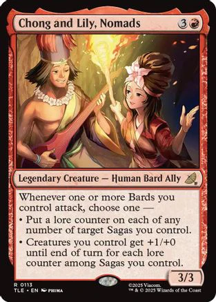 Chong and Lily, Nomads  [Avatar: The Last Airbender: Eternal-Legal]