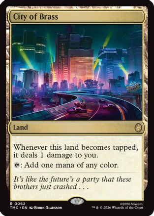 City of Brass  [Commander: Teenage Mutant Ninja Turtles]