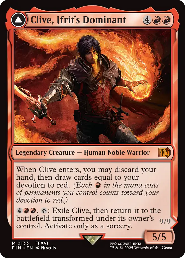 Clive, Ifrit's Dominant // Ifrit, Warden of Inferno [FINAL FANTASY] - Image 3