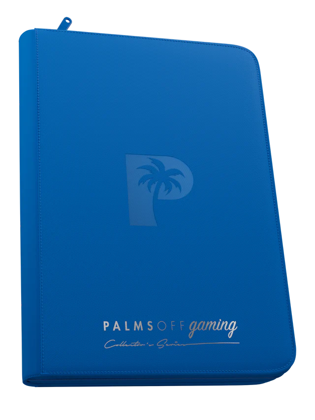 Collector's Series TOP LOADER Zip Binder - Blue