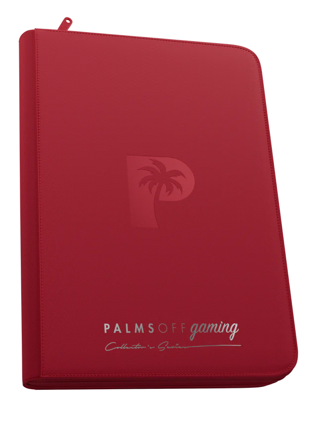 Collector's Series TOP LOADER Zip Binder - Red