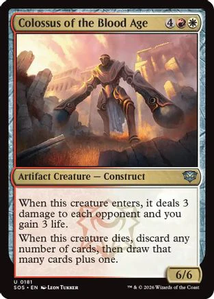 Colossus of the Blood Age  [Secrets of Strixhaven] Foil