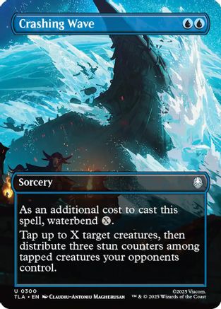Crashing Wave (Borderless)  [Avatar: The Last Airbender]