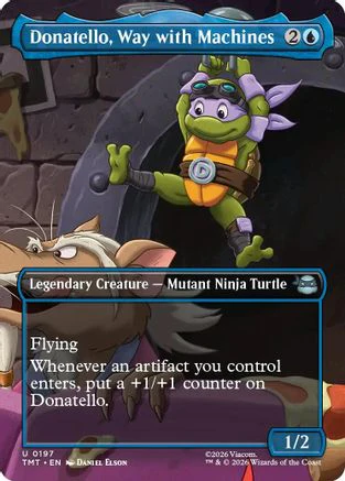 Donatello, Way with Machines (Borderless)  [Teenage Mutant Ninja Turtles]