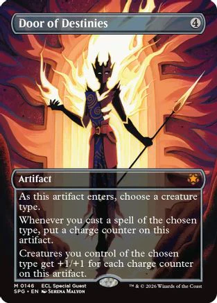 Door of Destinies (Borderless)  [Special Guests] Foil