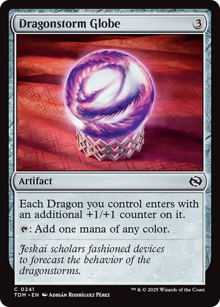 Dragonstorm Globe [Tarkir: Dragonstorm] Foil