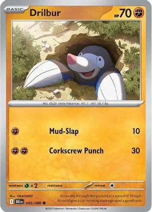 Drilbur (048/086) [Scarlet & Violet: Black Bolt]