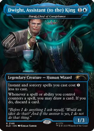 Dwight, Assistant (to the) King - Baral, Chief of Compliance  [Secret Lair Drop Series]