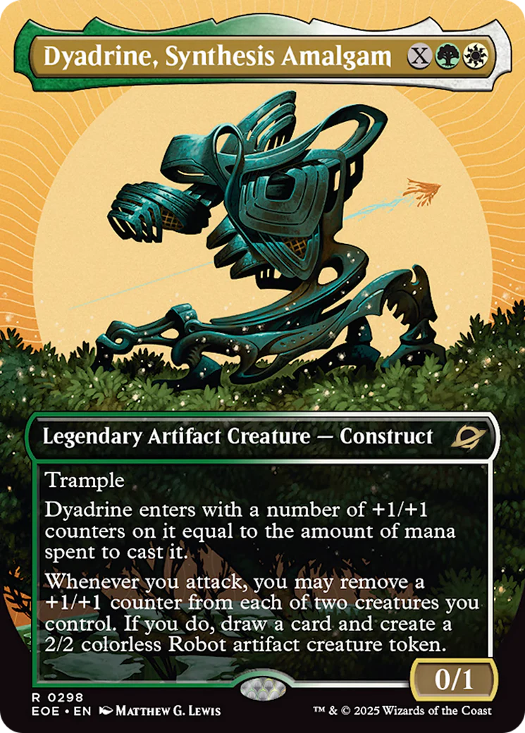 Dyadrine, Synthesis Amalgam (Borderless) [Edge of Eternities]