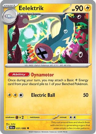 Eelektrik (034/086) [Scarlet & Violet: Black Bolt]