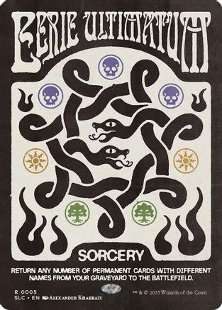 Eerie Ultimatum  [Secret Lair Countdown Kit]