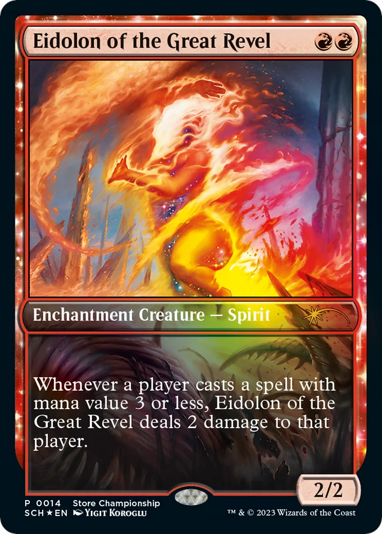 Eidolon of the Great Revel [Store Championships 2023] Foil
