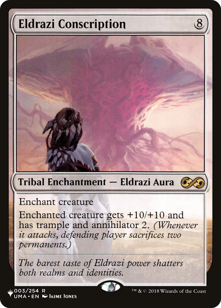 Eldrazi Conscription [The List] Foil