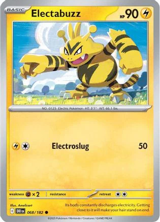Electabuzz (068/182) [Scarlet & Violet: Destined Rivals] Reverse Holofoil