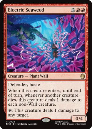 Electric Seaweed  [Commander: Teenage Mutant Ninja Turtles] Foil