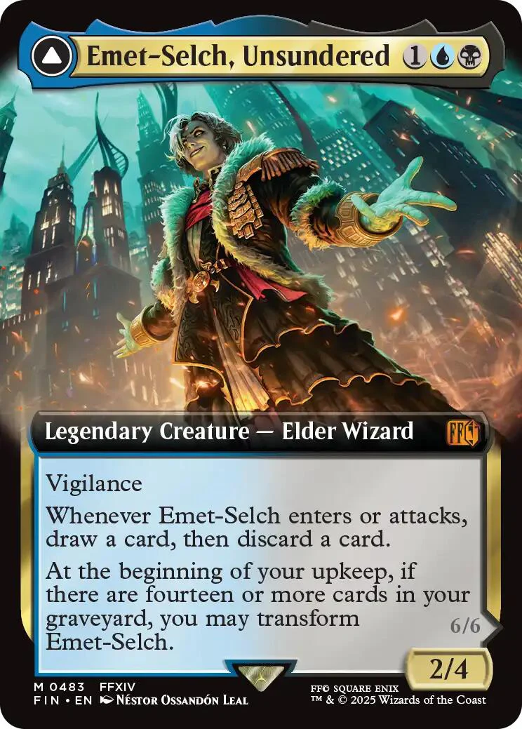 Emet-Selch, Unsundered // Hades, Sorcerer of Eld (Extended Art) [FINAL FANTASY] - Image 2