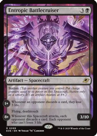 Entropic Battlecruiser  [Prerelease Cards] Foil