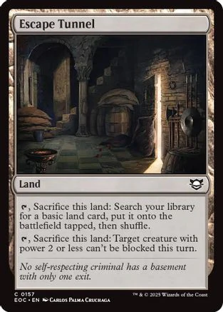 Escape Tunnel  [Commander: Edge of Eternities]