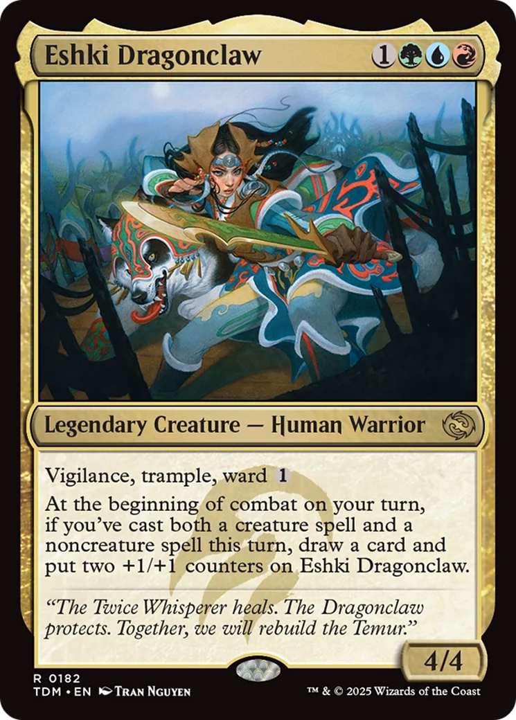 Eshki Dragonclaw [Tarkir: Dragonstorm] Foil