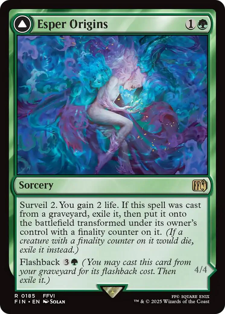 Esper Origins // Summon: Esper Maduin [FINAL FANTASY] Foil - Image 2
